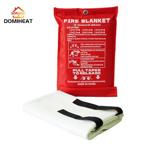 High-Temperature Car <b>Fire</b> Blanket UL94 Compact Portable Home <b>Fire</b> Blanket 1.5*1.5m 280g 13um for Restaurant - Product Image 6