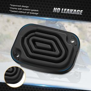Couvercle <span class=keywords><strong>de</strong></span> réservoir <span class=keywords><strong>de</strong></span> <span class=keywords><strong>frein</strong></span> avant NiceCNC CNC pour <span class=keywords><strong>Harley</strong></span> Street Glide FLHX FLHXS 2018-2023 - Product Image 3