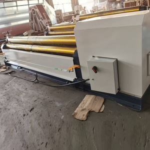 High Accuracy Industrial Use 3 Rollers Carbon Steel Plate Manual Roller <b>Bending</b> <b>Machine</b> for Aluminum Stainless Steel - Product Image 4