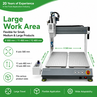 Distributeur automatique de colle CNC à 4 axes certifié CE, double axe Y, pour PCB, résine époxy UV et adhésif thermofusible