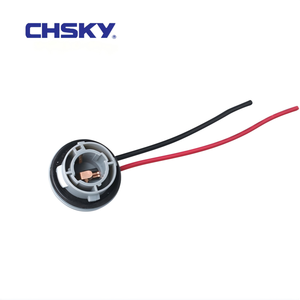 Connecteur de fil de douille LED automobile CHSKY, nouveau, BA15S/1156/1157, remplacement de l'<span class=keywords><strong>ampoule</strong></span>, faisceau de signalisation, support de lampe - Product Image 4