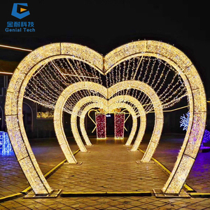 SGML06 Ngoài Trời Ánh Sáng up Đèn Lồng Giáng Sinh Kẹo Canes Chủ Đề Chiếu Sáng Đèn 3D Motif Ánh Sáng Cho Lễ Hội - Product Image 5