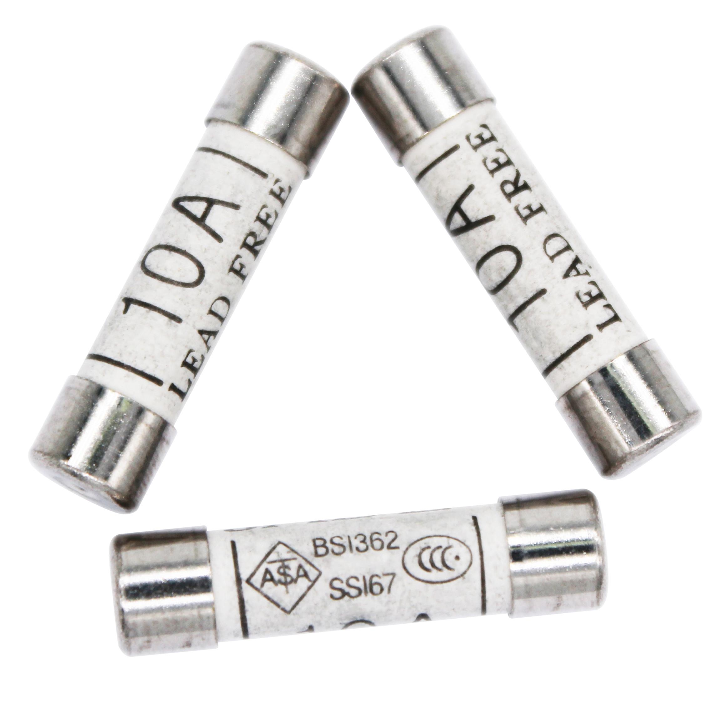 Предохранитель BS1362 10 А, 250 В, 10 А, предохранитель с керамическим картриджем, предохранитель 3 А, 5 А, 13 А, 240 В для сетевого разъема, сертификат ASTA