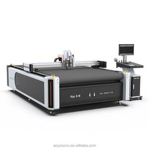 Cutter CNC intelligent à couteau oscillant pour la <span class=keywords><strong>d</strong></span>é<span class=keywords><strong>coupe</strong></span> de tissus composites, Kevlar, Nomex et fibres de carbone avec logiciel de nesting intelligent - Product Image 4