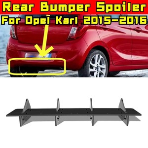 <strong>Car</strong> Rear Bumper Spoiler Lip <strong>Diffuser</strong> Modification Part For Opel Karl 2015-2016 Bumper Guard <strong>Protector</strong> Cover <strong>Car</strong> Accessories - Product Image 2