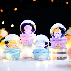 <span class=keywords><strong>Boule</strong></span> de cristal avec sons d'animaux, globe à eau de bureau mignon, globe à neige en résine, cadeau, décoration créative de dessin animé, <span class=keywords><strong>boule</strong></span> de cristal de Noël - Product Image 6