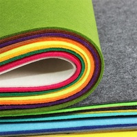 Feutres de fibre de polyester écologiques en feutre acoustique de 1mm avec une absorption acoustique très efficace