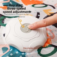Tente de jeu pour animaux de compagnie avec boule, jouet électrique interactif anti-ennui, baguette de chat automatique avec plateau tournant en ABS