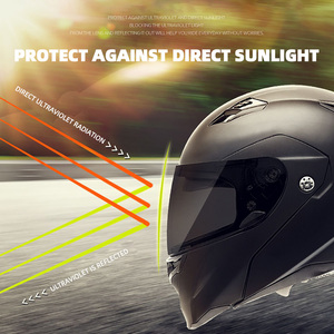 Campana FRP DOT Modular Predator-casco de Motocross de cara completa, casco de fibra de carbono de alta calidad, accesorios para motocicleta - Product Image 6