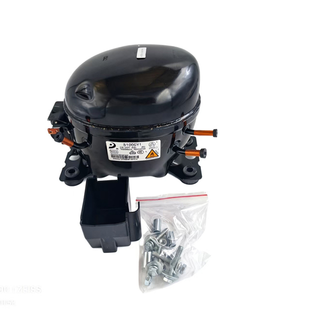 1PH DONPER Fridge Compressor Compatible with R600A Refrigeration Compressor 50Hz 220/240V S100CY1 Refrigerator Compressor