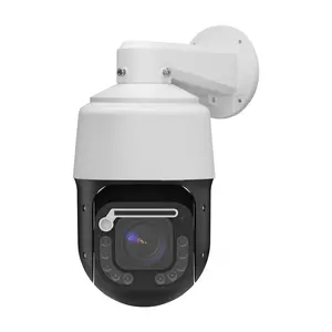 Cámara PTZ de 8MP 60X con limpiaparabrisas Zoom exterior Domo de alta velocidad POE IP 360 Pan Tilt Smart Home Security Camera Ethernet