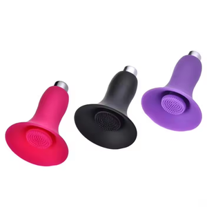 Di alta qualità multicolore campana in Silicone Sexy massaggio del capezzolo del seno femminile Pussy stimolazione vibratore femminile Sex Toys - Product Image 5