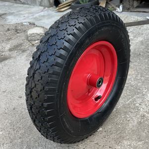 ล้อรถเข็นขนาด 4.00-8 พร้อมยาง  ยางและยางในขนาด 4.00-8 ล้อลมยางขนาด 16 นิ้ว - Product Image 5