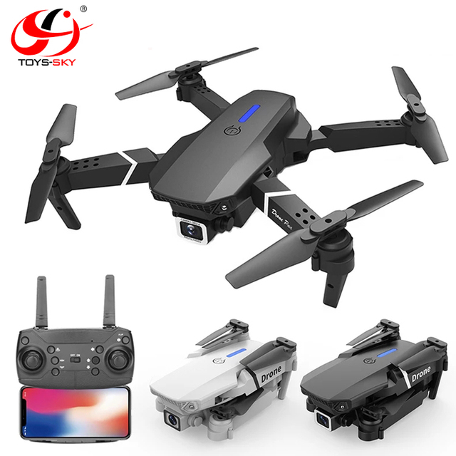 In Stock Hot Sale 2022 High Quality 6 Axis Mini UAV Dron Quadcopter E88 Pro Cheap Professional RC Drone Airplane Camera 4K