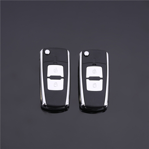 Coche espacios en blanco clave Fob caso de Shell botón <span class=keywords><strong>2</strong></span> plegable llave de coche Hyun-dai Flip programador clave - Product Image 4