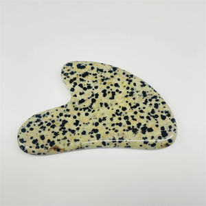 Изготовленный на заказ логотип Опалит Gua Sha Cuarzo доска для соскабливания сердце гуаша камень розовый кварц Gua Sha инструмент для лица Натуральный Нефритовый камень - Product Image 5