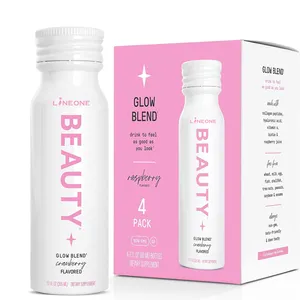 Bebidas OEM de alta calidad Beauty Wellness Shots colágeno péptido con biotina líquida y ácido hialurónico