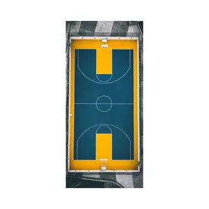 Jogo de treino de basquete antiderrapante para quadras de basquete, piso sintético para esportes, piso de basquete