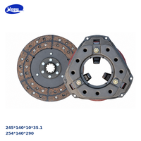 Plaque de pression et disque entraîné d'embrayage double 325 mm Mopar 4.0L d'origine et neufs pour Foton 14 cannelures pour pièces de camion SINOTRUK HOWO