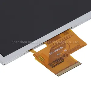 شاشة LCD صناعية عالية الجودة لوحة InnoLux LCD RGB 50PIN Tft Tft لوحة 5 بوصة 800x480 Tft شاشة عرض باللمس اختيارية