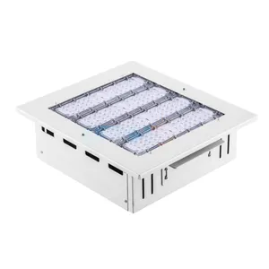 Luminária embutida para teto de alumínio, economia de energia, para áreas externas, ip65, 60w, 90w, 100w, 120w, 150w e 200w, para áreas externas