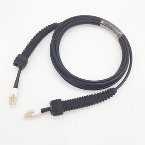 สายไฟเบอร์ออปติก FUFAS MM OD แบบ LC OD-LC OD คู่ ความยาว 2 เมตร พร้อมหัวต่อแบบยืดหยุ่น NSN สำหรับ 472509A102 473288A 473288A - Product Image 1