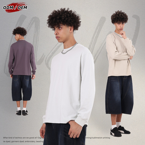 Camiseta Deportiva OEM de 245g con Cuello Redondo, Antiácaros, para Exteriores, con Malla Transpirable de Secado Rápido, Antibacteriana, de Manga Larga - Product Image 4