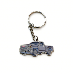 High Quality Wholesale Custom Cool Car Pattern Zinc Alloy 2D Soft Enamel Lightweight Waterproof Keychain Keyring Gift Promotion