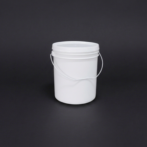 Cubo de Pintura Redondo de Plástico Hermético Ecológico de Grado Alimenticio de 4 Litros (SW) - Product Image 1