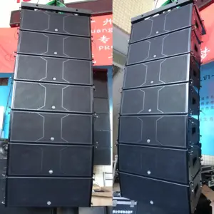 2024 New Line Array Professional, งานแต่งงานกลางแจ้งแสดงการประชุมห้องโถงระบบลําโพงอาร์เรย์สาย