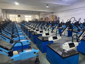 Máquina de Perforación y Roscado Industrial, Motor Servo de 800W, Capacidad de Perforación de 16mm, Equipo de Taller de Doble Función, Modelo M16-24, 220V - Product Image 4
