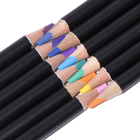 FLOWood – Coffret de 120 crayons de couleur professionnels hydrosolubles en métal, mélangeables, pour artistes, peinture aquarelle et croquis