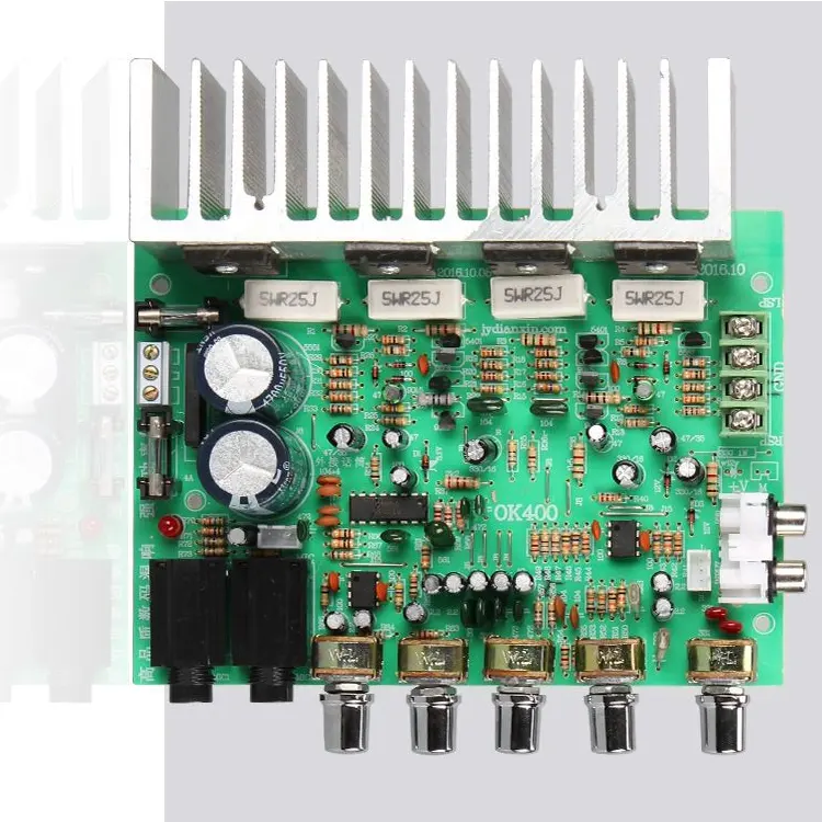 Bidang Efek 447/385 2.0 Channel 250W Reverb Power Amplifier Amplifier 250W