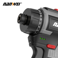 NANWEI Vente en gros Tournevis de qualité supérieure 16.8V sans balais Perceuse à main sans fil Tournevis électrique