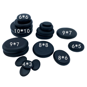Großhandel Hot Health Wellness Stein <span class=keywords><strong>massage</strong></span> Verschiedene Größen Body Spa Steine (Piedras Para Masajes Corporal) für Massagen - Product Image 1