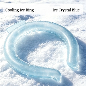 Anillo de hielo refrescante para el cuello, herramienta de refrigeración para deportes al aire libre, collar de hielo PCM para el cuello, anillo de refrigeración para el verano - Product Image 3