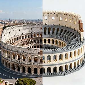 Modèle <span class=keywords><strong>de</strong></span> Cité Médiévale Personnalisé : Série Vénitienne, Église, Briques MOC, Ensemble <span class=keywords><strong>de</strong></span> Blocs <span class=keywords><strong>de</strong></span> Construction Vue sur Rue, Cadeau <span class=keywords><strong>de</strong></span> Noël pour <span class=keywords><strong>Enfants</strong></span> - Product Image 6