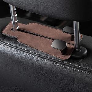 Gancho doble para respaldo de asiento de coche, gancho de gamuza personalizado para accesorios de vehículos, herramientas interiores para automóviles, colgador de gancho de Metal - Product Image 5