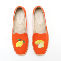 Espadrilles décontractées pour femmes, mocassins personnalisables avec logo, respirantes, légères, à enfiler, plates, pour l'été et le printemps