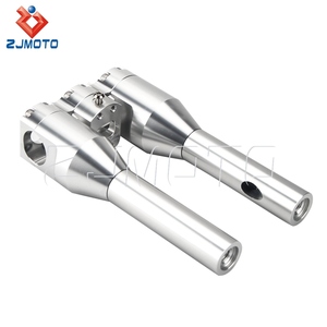 Motorrad 1-1/4 "Klemm halterung T-Bar Riser 8" 1 "Lenker Tall Riser für Harley Chopper Sportster FLSTF XL883 1200 Street <span class=keywords><strong>Bob</strong></span> - Product Image 4