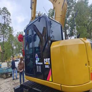 Excavatrice sur chenilles hydraulique Caterpillar 308E2 d'occasion, modèle 2022 du Japon, avec pompe moteur, poids opérationnel de 7160 kg, à vendre - Product Image 6