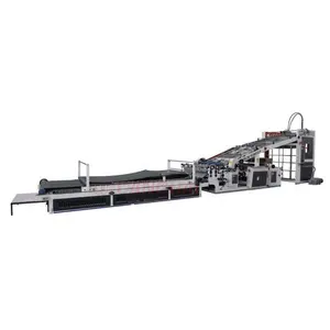 Automatic cardboard industrial flute laminating machine