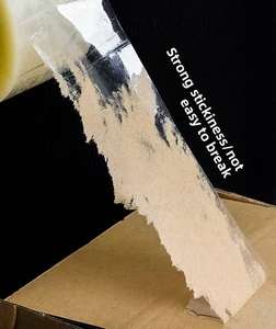 Ruban adhésif d'étanchéité pour cartons, de qualité médicale, résistant, transparent, imperméable, en polyester acrylique, activé par l'eau, simple face - Product Image 4