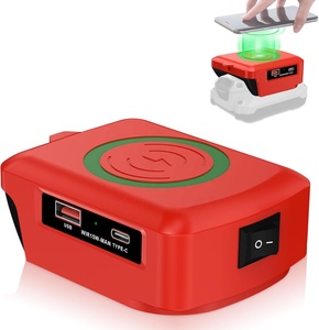 <span class=keywords><strong>Cargador</strong></span> Inalámbrico Portátil <span class=keywords><strong>para</strong></span> Batería de Iones de Litio Craftsman 20V V20, <span class=keywords><strong>Cargador</strong></span> Rápido de 15W con Carga USB y Tipo-C <span class=keywords><strong>para</strong></span> Móviles - Product Image 1