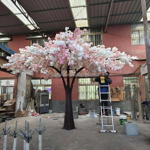 A97 Nhân Tạo Khổng Lồ Cherry Lụa Lớn Hoa Cây 7 8 <span class=keywords><strong>10</strong></span> Chân Lớn Hoa Anh Đào Giả Cây Cho Đám Cưới Backdrop Trang Trí - Product Image 5