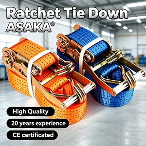 Correas de Amarre de Alta Resistencia <span class=keywords><strong>para</strong></span> Carga, 5T, con Trinquete, <span class=keywords><strong>para</strong></span> Transporte al Aire Libre - Product Image 2