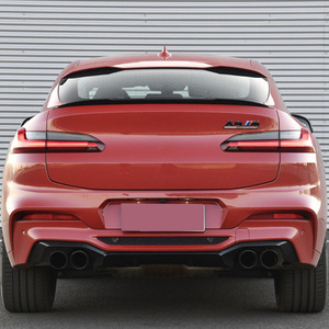 Aileron <span class=keywords><strong>de</strong></span> <span class=keywords><strong>toit</strong></span> arrière noir brillant style <span class=keywords><strong>X4</strong></span> M pour <span class=keywords><strong>BMW</strong></span> <span class=keywords><strong>X4</strong></span> G01 G02 2019+ Accessoires - Product Image 3