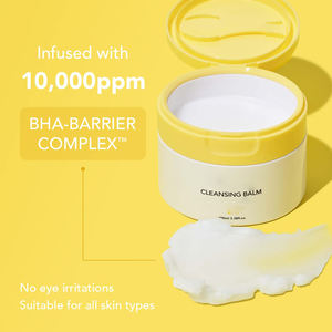 Baume nettoyant pour le visage végan de marque privée <span class=keywords><strong>démaquillant</strong></span> sans danger pour les extensions de cils pour un maquillage imperméable qui se transforme en <span class=keywords><strong>lait</strong></span> huileux - Product Image 3