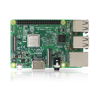 Placa DE DESARROLLO Original Raspberry Pai3 Modelo B, 1GB, 4GB de RAM, banda dual, WIFI, compatible con POE, Raspberry Pi 3B + 3B