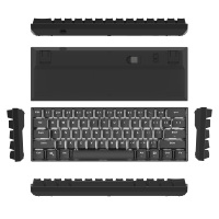 Clavier Mécanique Filaire avec Logo Personnalisé RGB Arc-en-ciel 60% Hotswap pour Jeu